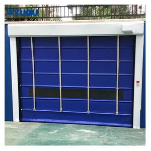<span class=keywords><strong>Porte</strong></span> de superposition rapide en PVC, automatique, sécurité, industrielle, étanche, coupe-vent, Chine en vogue - Product Image 4