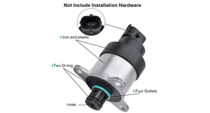 Регулятор давления топлива, клапан управления OE 71754810/0928400619, совместимый с Fiat Ducato DUCATO Box 250/290 (2006-) 130 Multijet - Product Image 2