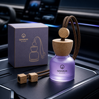 Flacon diffuseur rond suspendu 10 ml pour voiture, flacon en verre pour huiles essentielles, désodorisant automobile – Meilleures ventes