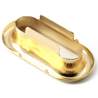 Oeillet en métal de forme ovale en fer de 20mm Petits oeillets personnalisés