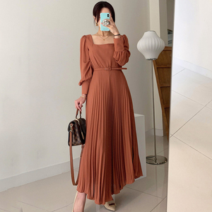 sachin and babi light blue dress Simple A-Line Coral Chiffon Long Bridesmaid Dresses main image 0