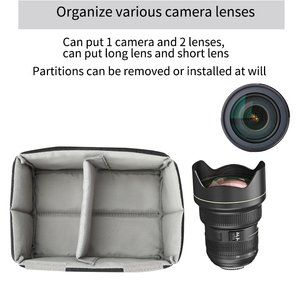 DLSR SLR chèn trường hợp di động bên trong máy ảnh Túi chống nước chống sốc trường hợp máy ảnh Túi Ống kính đệm trường hợp - Product Image 3