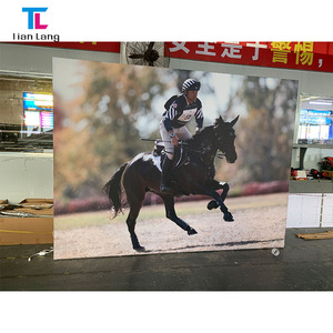 TianLang Quick Set Portable en aluminium salon équipement toile de fond support rétro-éclairé pilier taie d'oreiller pour Expo Fair exposition - Product Image 2
