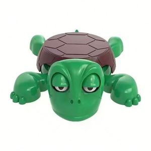 Divertido y Creativo Posavasos de Tortuga de Plástico con Aislamiento Térmico y Extremidades Sorprendentes, Juguete de Presión - Product Image 1