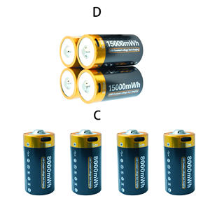 <span class=keywords><strong>Xyn</strong></span> ओम प्रकार c 8000mah रिचार्जेबल लिथियम-आयन बैटरी 1.5v पीले ए-ग्रेड के साथ स्टॉक में - Product Image 1