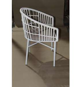 Juego de Sillas de Patio de Hierro, Duraderas y Ligeras, Muebles de Exterior Tradicionales y Cómodos para Jardín, Parque y Patio - Product Image 3