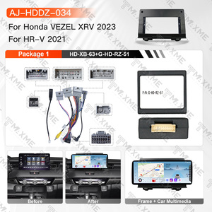 Maisimei - Radio Estéreo para Auto con Pantalla Táctil QLED Android Multimedia Carplay de 12.3 Pulgadas, Juego de Marcos para <span class=keywords><strong>HONDA</strong></span> 2023 VEZEL/XRV/2021 HR-V - Product Image 2