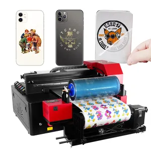 Stampante per adesivi UV DTF di nuova tecnologia stampante UV Roll to Roll DTF stampante A3 DTF