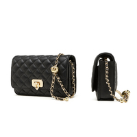 Sac à bandoulière de luxe en cuir véritable pour femme, personnalisé par l'usine de Guangzhou, sac à main de créateur avec diamants, sac bandoulière pour femmes
