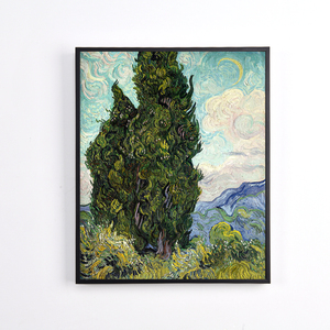 ผู้ผลิตงานศิลปะติดผนังแบบแขวนสมัยใหม่ ภาพพิมพ์บนผ้าใบไม้ลอยตัว ขนาด 60x90 ซม. กรอบลอยสำหรับภาพวาดบนผ้าใบ - Product Image 5