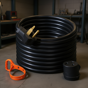 Cable de Extensión para Soldadora Db Wholesale de 25 pies, 40 Amperios, Calibre 8, Enchufe Nema 6-50 de 3 Puntas, Uso Industrial - Product Image 2