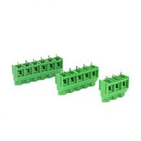 KANGFA KF950V-9.5-4PIN Bornier vertical à visser pour PCB, raccordable, pas de 9,5 mm, VERDE, Laiton, PA66, Courant nominal 30A