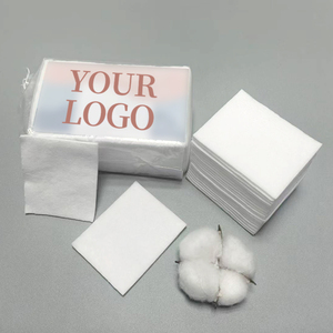 Tampons en <span class=keywords><strong>coton</strong></span> bio biodégradables 6*8cm, qualité supérieure, 3 couches, doux, naturels, carrés, pour le visage/les ongles, soin de la peau, démaquillant - Product Image 1