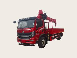 מנוף הידראולי כבד 8/10/<span class=keywords><strong>12</strong></span> טון המותקן על משאית, מנופי זרוע מפרקית המותקנים על משאית עם זרוע טלסקופית הידראולית - Product Image 5