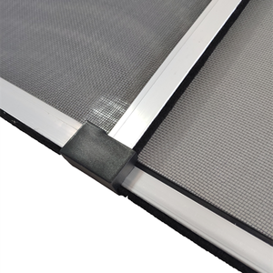 หน้าต่างบานเลื่อนโครงอะลูมิเนียมพร้อมมุ้งไฟเบอร์กลาสกันแมลงและกรองอากาศแบบยืดหดได้ - Product Image 4