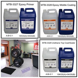 MTBJZJ 	 Colla Epossidica <span class=keywords><strong>Bicomponente</strong></span> Lucida per <span class=keywords><strong>Pavimenti</strong></span> di Studi Artistici, Impermeabile per Cucina - Product Image 4