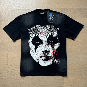 Nueva Camiseta Casual de Manga Corta de Algodón de Doble Hilo Estampada <span class=keywords><strong>Serie</strong></span> H para <span class=keywords><strong>Hombre</strong></span> y Mujer, Top de Verano Estilo Urbano - Product Image 6