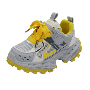 Nuove <span class=keywords><strong>Sneakers</strong></span> Traspiranti a Doppia Rete per Ragazzi e Ragazze, Collezione Torre, Autunno 2025, Scarpe da Corsa Leggere <span class=keywords><strong>con</strong></span> Chiusura Slip-On - Product Image 5