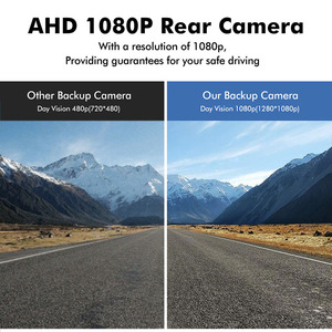 Smartour Ahd 1080P Visión nocturna Cámara de marcha atrás Vista trasera Cámara de marcha atrás Vista frontal Visión nocturna Cámara de estacionamiento Ayuda - Product Image 4