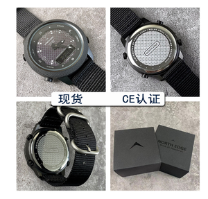 Orologio North Edge in Lega, Impermeabile, a Energia Solare, con Bussola a Energia Cinetica, Sveglia, per Sport e Attività all'Aperto, con Vetro - Product Image 6