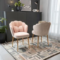 Fauteuil de Salon Moderne Professionnel en Cuir Synthétique pour Salons de Beauté Usage Chambre à Coucher Meuble de Salon à Maquillage Capitonnage