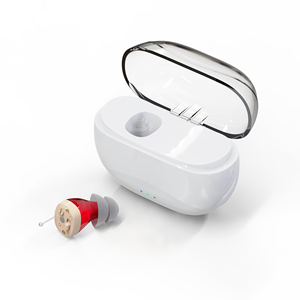 Nuevos productos mini <span class=keywords><strong>audífonos</strong></span> CIC para sordera amplificador auditivo invisible recargable Mejor Precio de audífono fabricante - Product Image 1