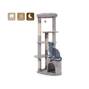 Torre de árbol <span class=keywords><strong>para</strong></span> gatos Extra alta <span class=keywords><strong>para</strong></span> gatos grandes <span class=keywords><strong>Gimnasio</strong></span> resistente de varios niveles <span class=keywords><strong>para</strong></span> mascotas con cuerda de sisal <span class=keywords><strong>para</strong></span> gatos múltiples - Product Image 1