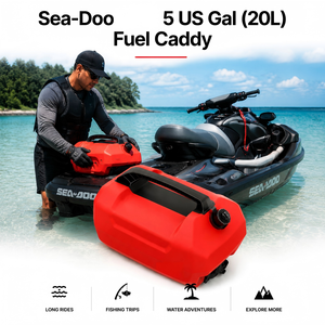 Tanque de Combustible para Moto Acuática, Bidón Portátil de 5 Galones (20L) con Asa para Jet Ski, <span class=keywords><strong>Seadoo</strong></span> - Product Image 1