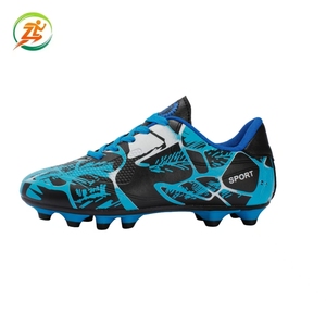 Botas de Fútbol Unisex de Caña Alta con Tacos TF y AG para Césped Artificial, Calzado Deportivo de Entrenamiento, Venta al por Mayor - Product Image 1