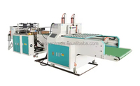 Machine de fabrication de sacs en nylon automatique Machine de découpe à chaud biodégradable de sacs en polyéthylène plastique