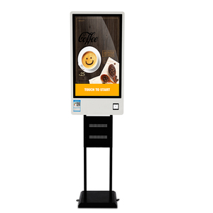 Kiosque auto-commandé de 32 pouces, kiosque de Service de paiement auto-alimentaire interactif capacitif autoportant pour Super marché auto-payé - Product Image 1