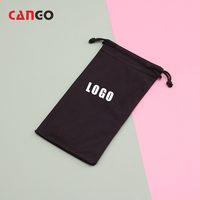 Pochette étui à lunettes Cango avec logo personnalisé sacs à lunettes de nombreux styles pour un emballage pratique de lunettes de soleil