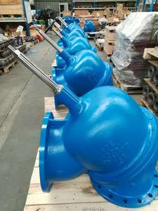 Válvula de compuerta de brida RF PN16 de acero al carbono de 4 "Válvula de retención de control de válvula de <span class=keywords><strong>TRIPLE</strong></span> DUTY - Product Image 2