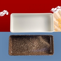 Boîte alimentaire moderne en mélamine pour barbecue, chauffable et étanche, compatible lave-vaisselle, en plastique de qualité alimentaire pour pique-nique et déjeuner (vente en gros)
