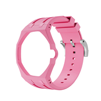 Neu eingetroffen: 2-in-1 Bio-Keramik-Gehäuse + Silikonarmband für Swatch Royal Pop