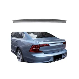 High Quality Abs Material Rear Spoilers Wing Lip Spoiler For Volvo S90 2017 2018 2019 2020 2021 Type A