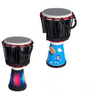 8 polegadas instrumento de percussão amarrado corda africano tambor - Product Image 4
