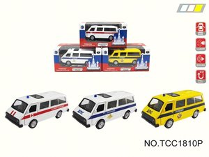 Diecast Metal Alloy D/C Pull Back P/B Tram Tramcar Tramway Avec Musique Lumière Portes Ouvrables Style Russe Diecast Car Tram - Product Image 3