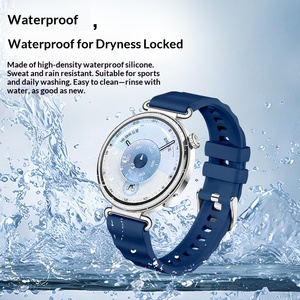 Bracelet de montre en silicone avec motif ondulé et fermoir papillon pour GT6/GT5/ & <span class=keywords><strong>Mi</strong></span> <span class=keywords><strong>Band</strong></span> <span class=keywords><strong>4</strong></span> - Vente en gros disponible - Product Image 3