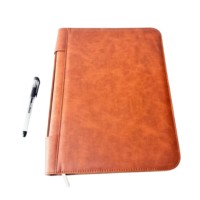 Porte-documents en cuir vintage personnalisé, cadeau de remise de diplôme, classeur à 3 anneaux, bloc-notes personnalisé, presse-papiers, organisateur de documents A4 de bureau