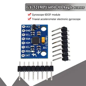 Module MPU6050 MPU-6050 GY-521 Capteurs gyroscopiques analogiques 3 axes + Module accéléromètre 3 axes. Nous sommes le fabricant