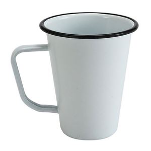 Tazas de Café y Té al por Mayor para Sublimación, Tazas de Esmalte en Blanco de 12oz, Tazas de Metal de Acero Coloridas para Sublimación de 500ml - Product Image 3