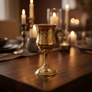 Gobelet en laiton massif - Product Image 3