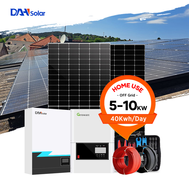 Residential Complete Solar Kits 15kw 20kw 50kw 3kw 5kw 10kw Home Off Grid Solar Power System