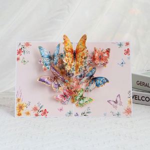 Nouvelle carte de vœux 3D papillon pour la Saint-Valentin, cadeau créatif pour petite amie, pour maman - Product Image 2