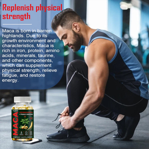 ผลิตภัณฑ์เสริมอาหารสมุนไพรอัศวคันธา แพนแอ็กซ์ จินเส็ง แบรนด์ส่วนตัว ช่วยเสริมสร้างสมรรถภาพทางร่างกาย พร้อมสารสกัดจากรากมาคาในรูปแบบซอฟต์เจล สำหรับผู้ใหญ่ - Product Image 3