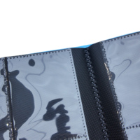 Carpeta Personalizada con Logotipo para Tarjetas Coleccionables, Álbum de Tarjetas de Juego con 9 Bolsillos para Guardar Tarjetas PP