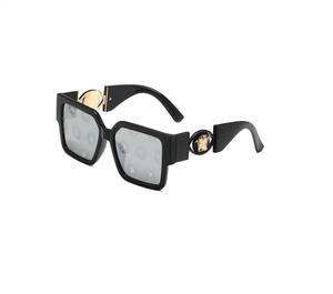 4518 New Fashion Sunglasses Women Sunscreen UV Retro <b>Large</b> <b>Frame</b> Men's Sunglasses - Product Image 3