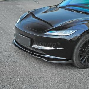 Protection de pare-chocs avant, spoiler, couvercle, lèvre de pare-chocs avant pour Tesla Model 3 2019-2025, kit carrosserie, accessoires auto - Product Image 4