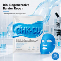 Masque facial en gelée de collagène à l'acide hyaluronique et au peptide de cuivre bleu pour tous types de peau